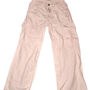 Cotton-on Women's White and Cream Trousers